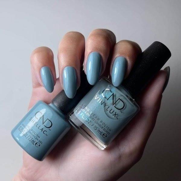 SMALTO SEMIPERMANENTE SHELLAC TEAL TEXTILE